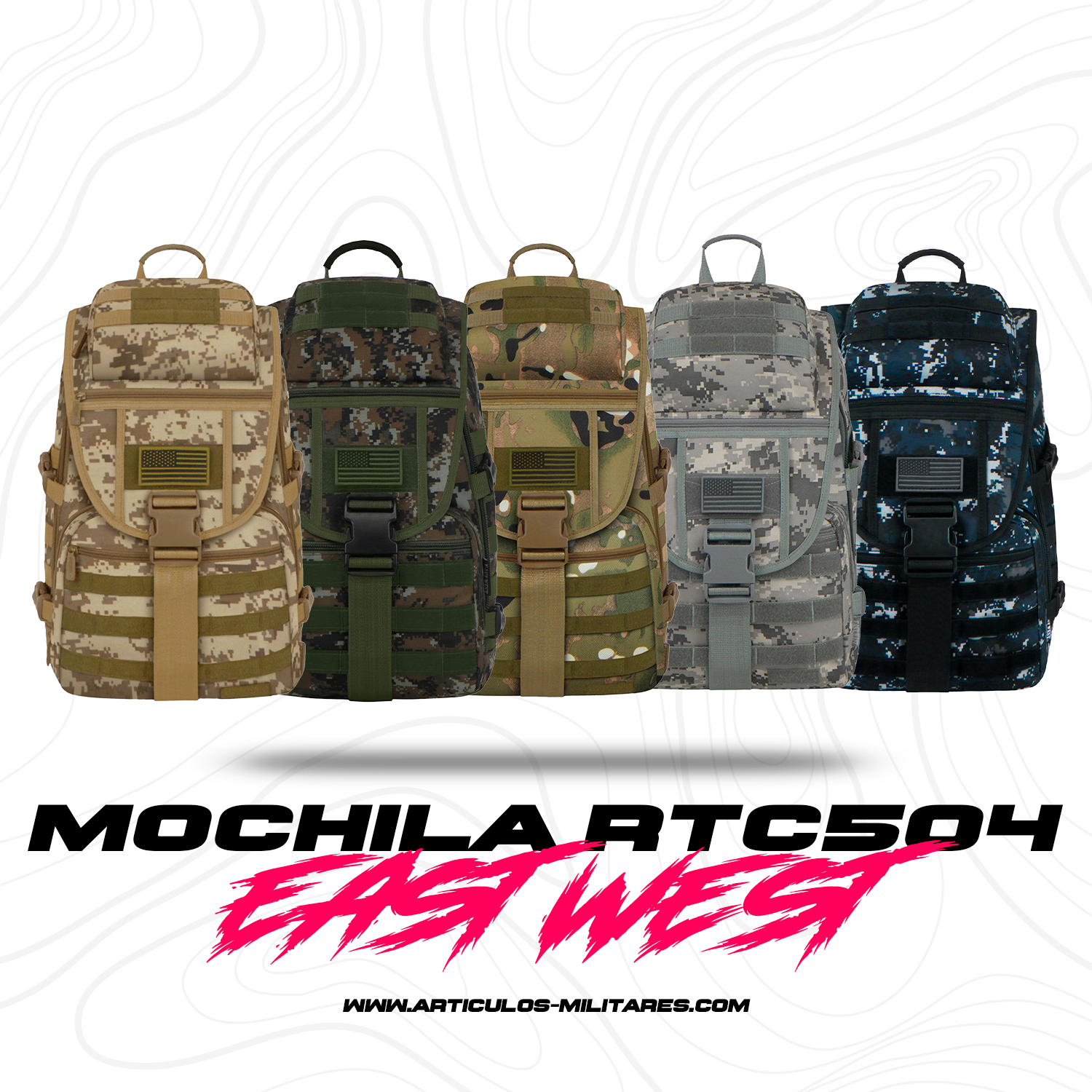 Mochilas Tácticas Maletas Tacticas Militares 700101 Mochila