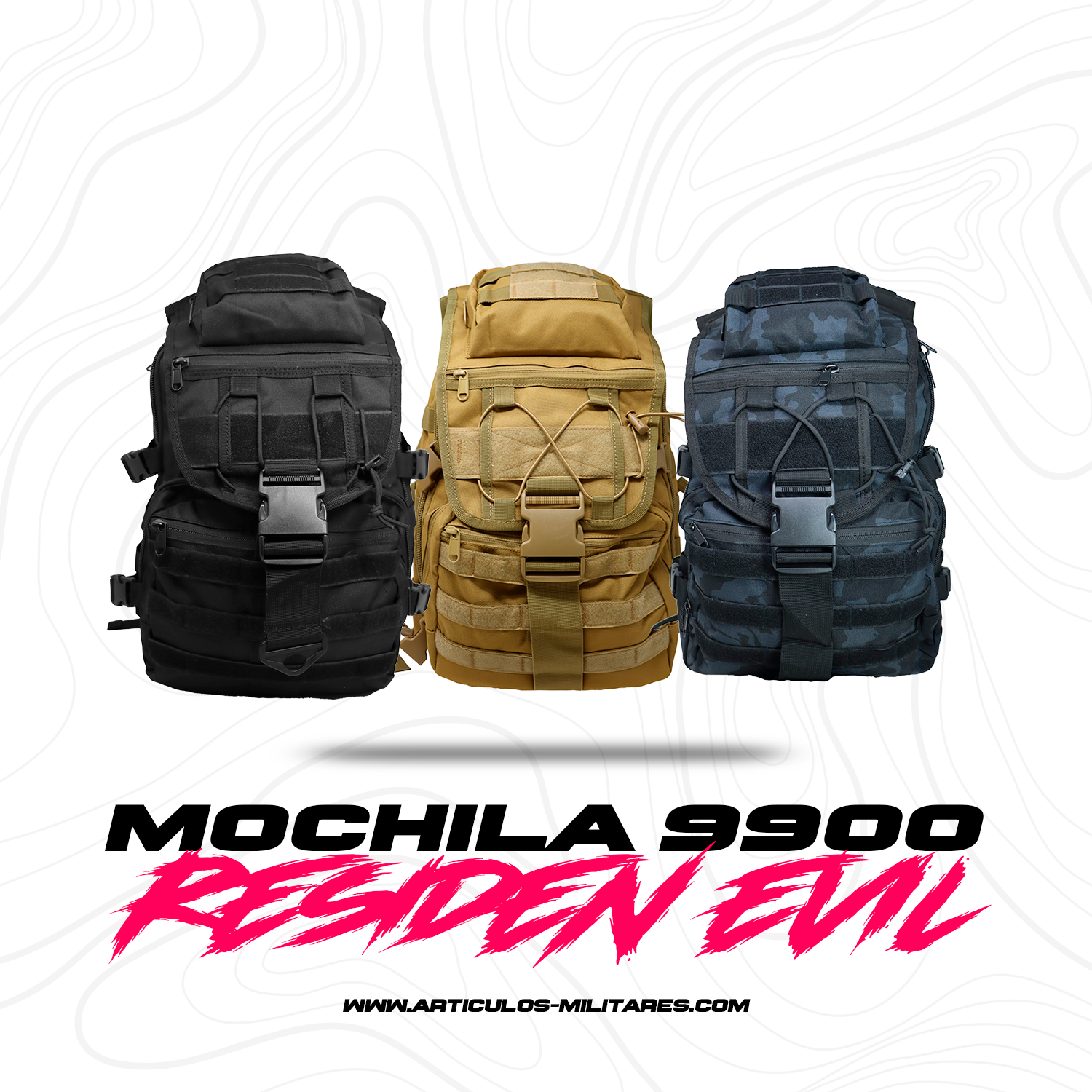 Gjp Mochilas Tacticas Pecheras Mochila Táctica Militar Backpack