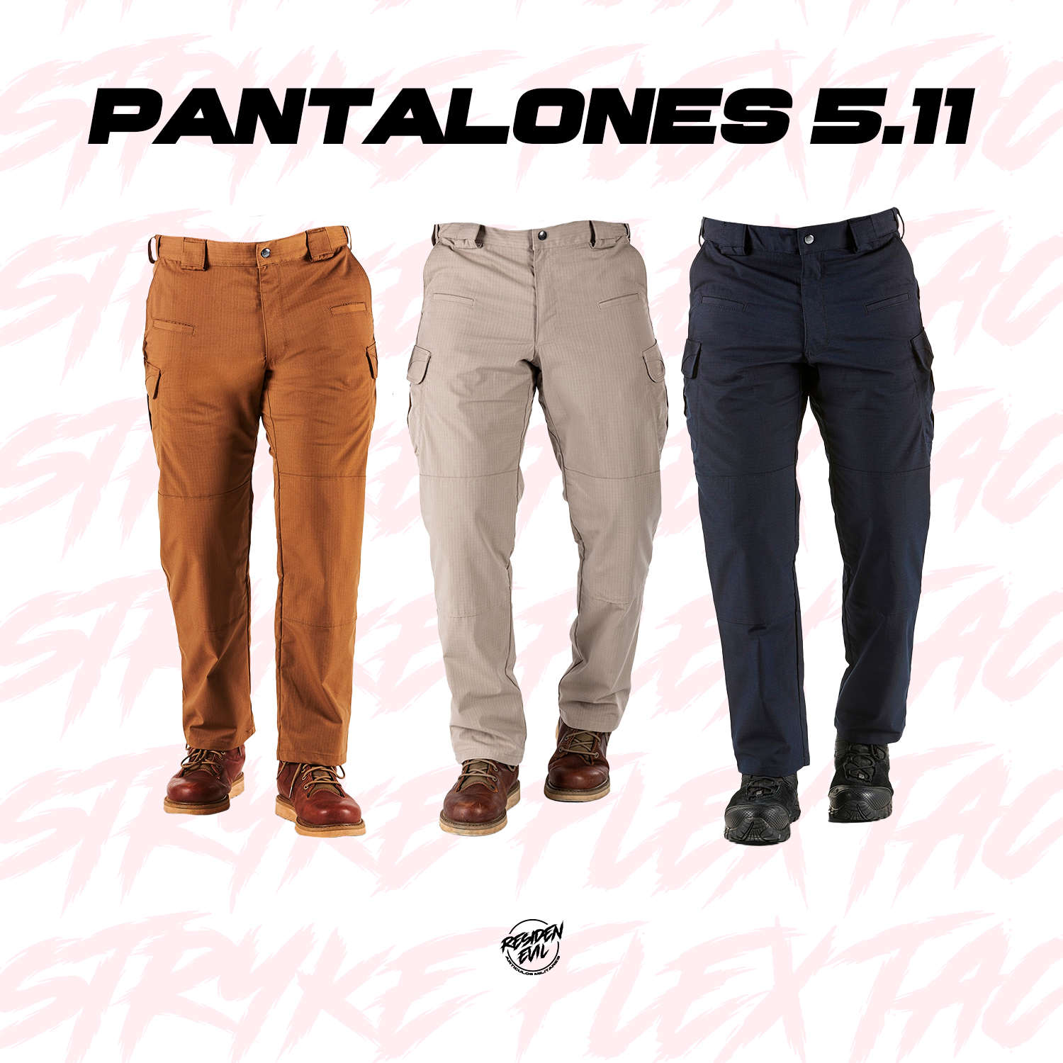 Pantalon Stryke con Flex-Tac Hombre – Residen Evil Militaría