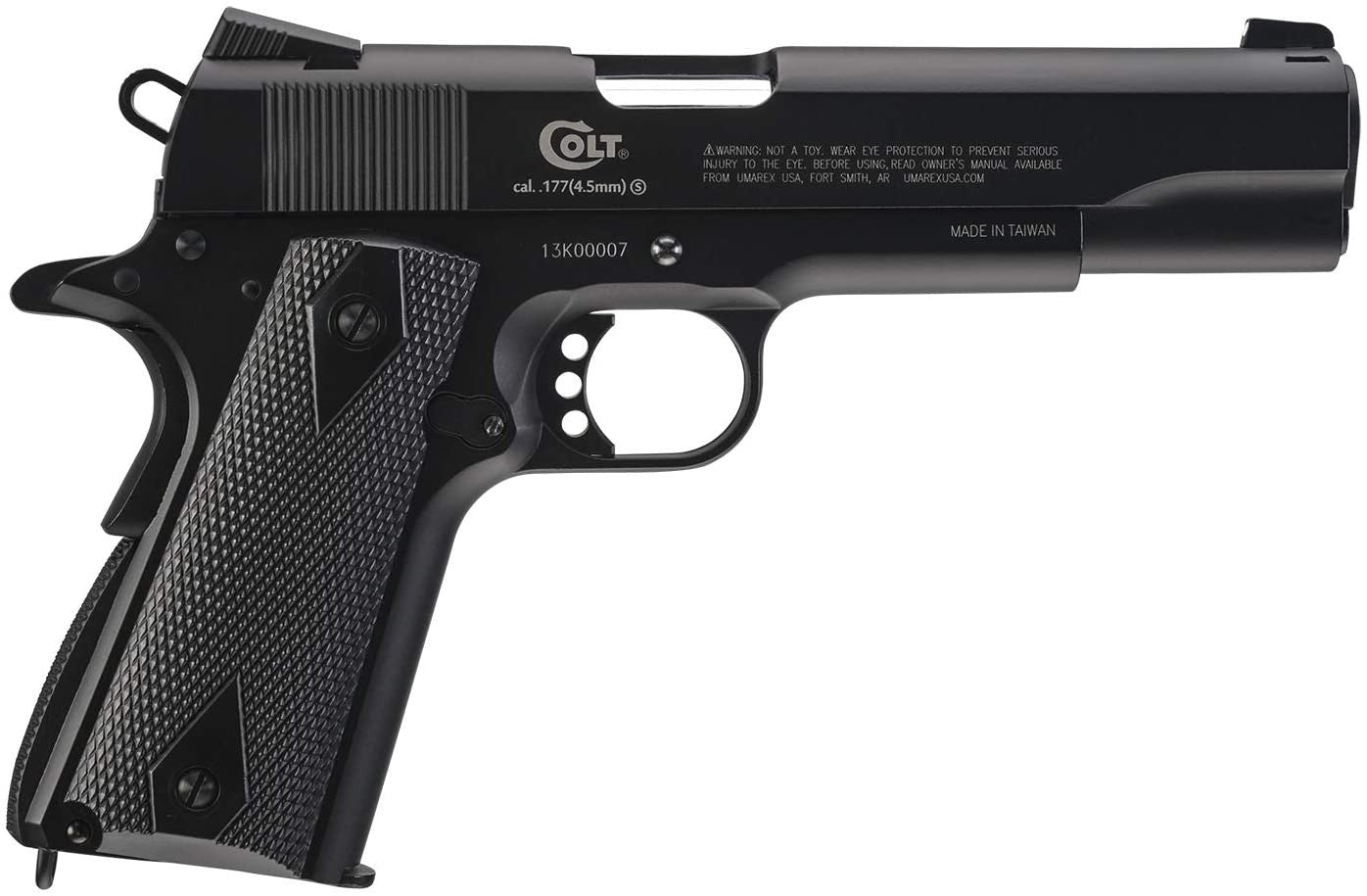 Pistola Colt Commander 325 fps Calibre .177 Full-Metal