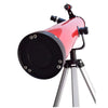 Telescopio Refractor con montura altazimutal, amp. 350 x, 700 mm x 76 mm, rojo