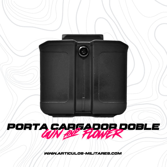 Porta Cargador Doble Universal 9mm Polimero Ligero