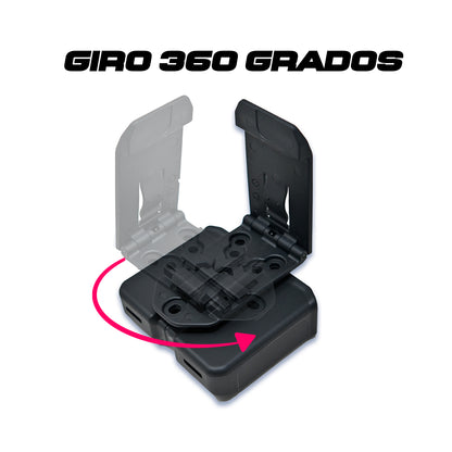 Porta Cargador Doble Universal 9mm Polimero Ligero