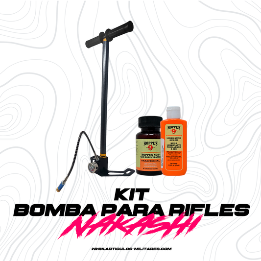Kit Bomba Nakashi 3 Etapas 4500 Psi Para Rifles Y Pistolas