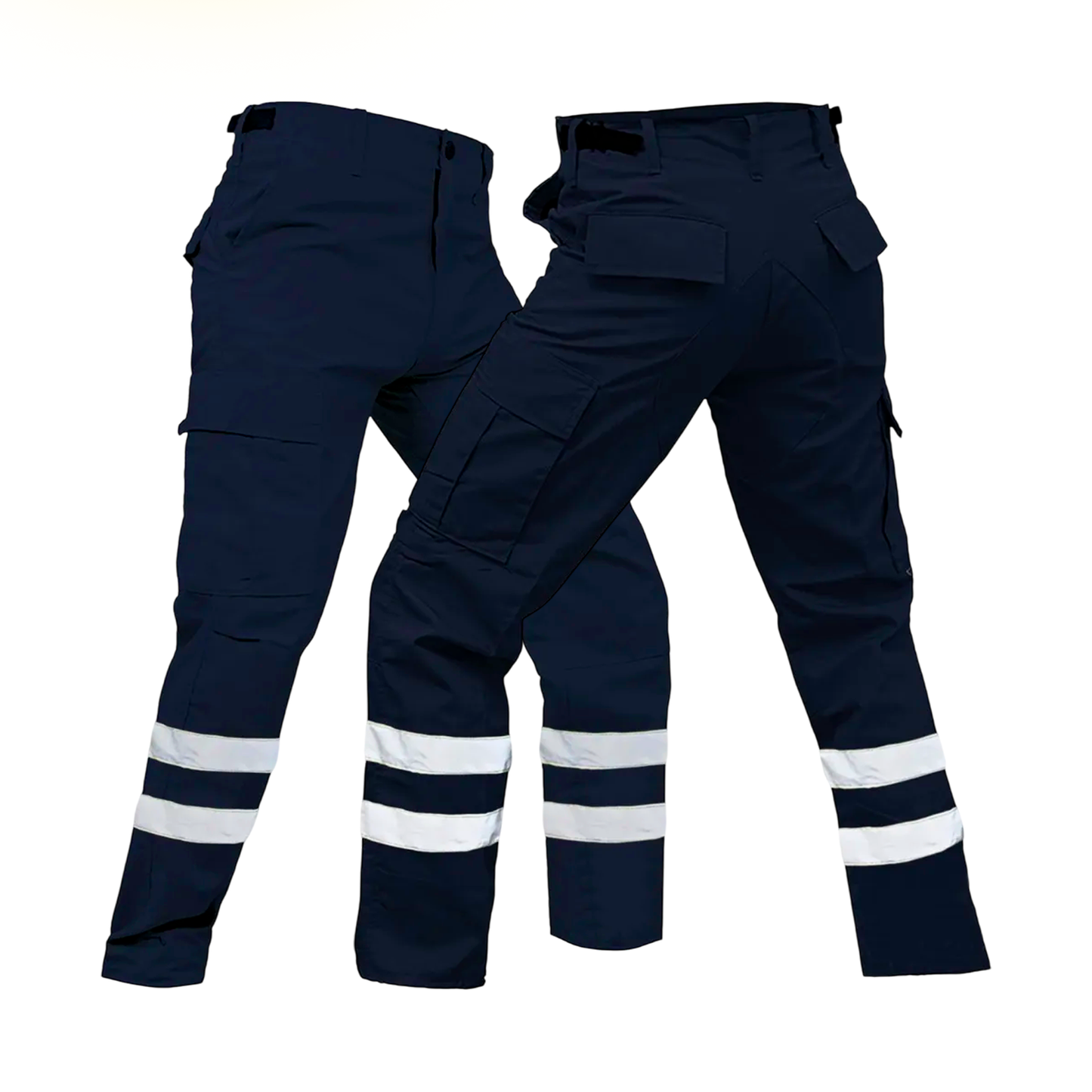 Pantalón Paramedico Ripstop Con Franjas Reflejantes