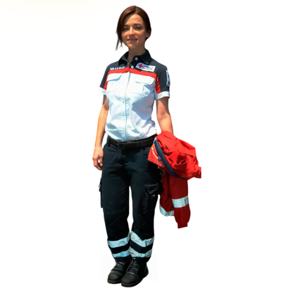 Pantalón Paramedico Ripstop Con Franjas Reflejantes