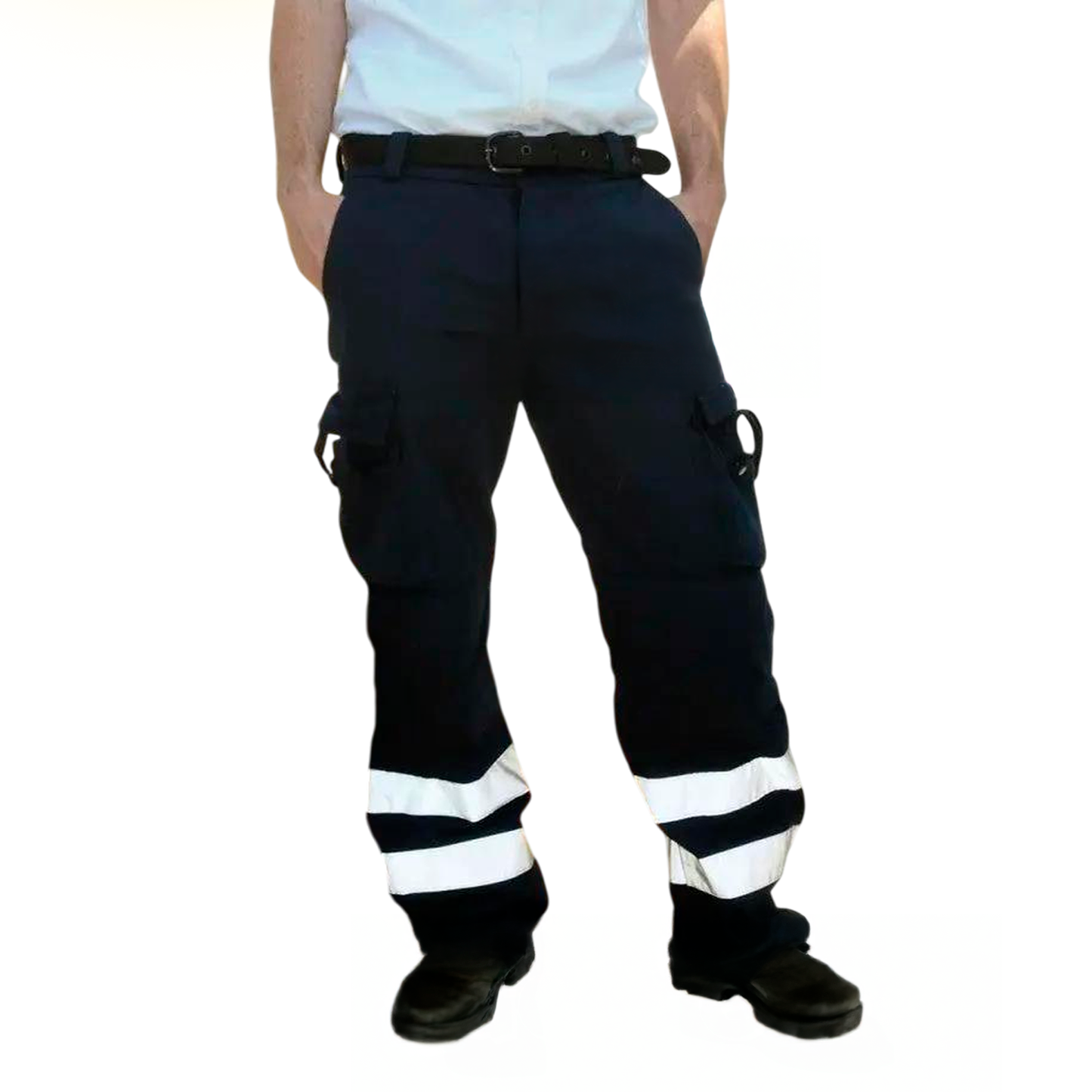 Pantalón Paramedico Ripstop Con Franjas Reflejantes