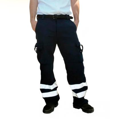 Pantalón Paramedico Ripstop Con Franjas Reflejantes