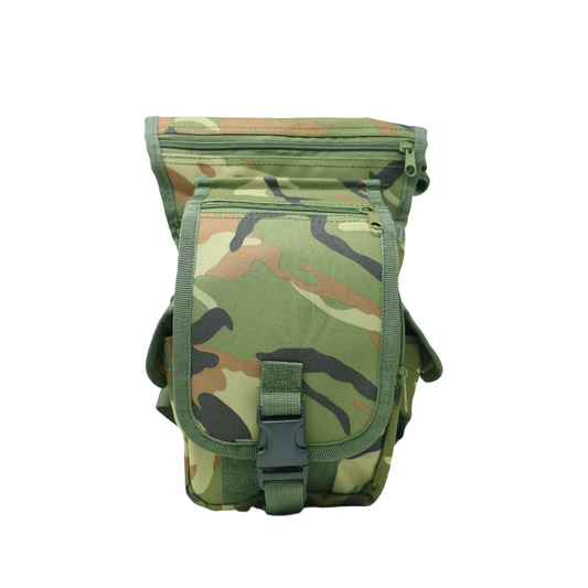 Piernera Tactica Mochila Muslera Porta Celular Multiusos