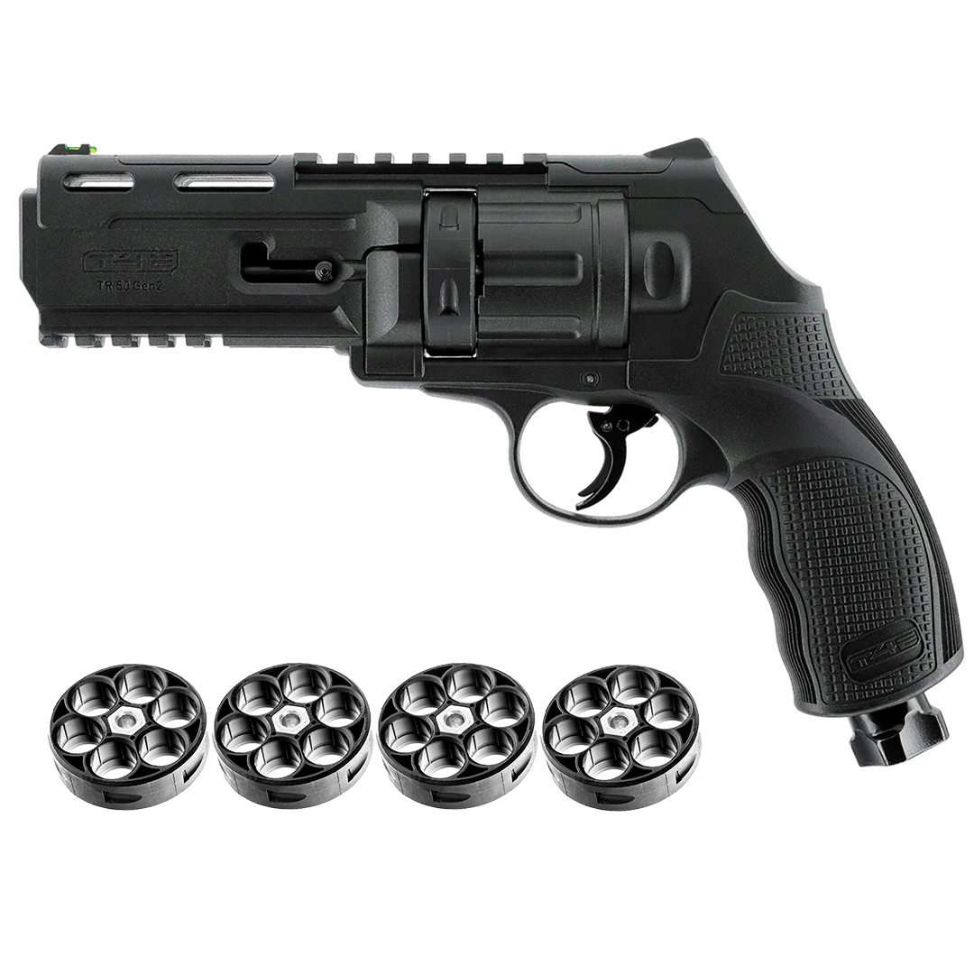 Revolver Defensa Personal Caucho/polvo Pintura Co2 Umarex