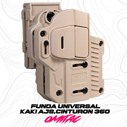 Funda Universal Táctica Omitac Clip de Cinturón 360° OMITAC