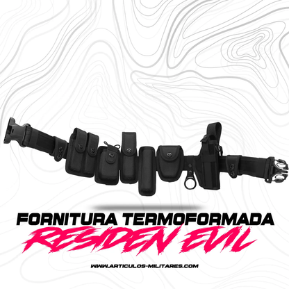 Fornituras Tacticas Policiales Termoformada Para 7 Accesorios