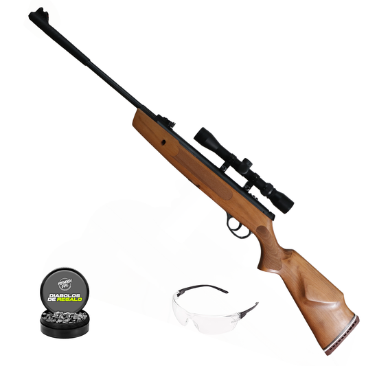 Rifle De Aire Hatsan 1000s Striker Madera 800fps Calibre 5.5mm