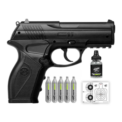 Pistola Co2 Crosman C11 Cal. 4.5mm Kit Completo Crosman