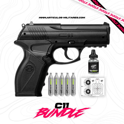 Pistola Co2 Crosman C11 Cal. 4.5mm Kit Completo Crosman
