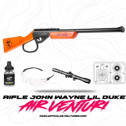 Rifle De Aire John Wayne Lil Duke De Palanca 350 Fps