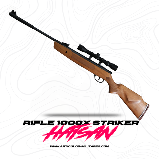 Rifle De Aire Hatsan 1000X Striker Madera 800fps Calibre 5.5mm