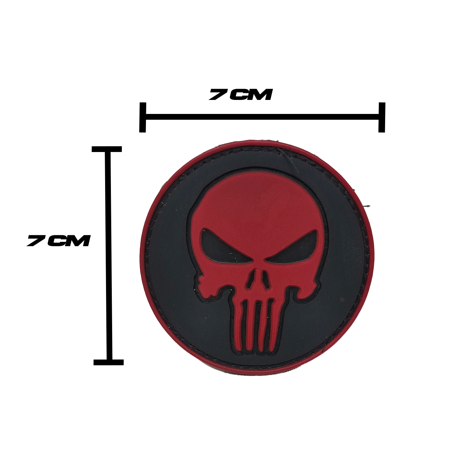 Parches Tacticos  De PVC Punisher
