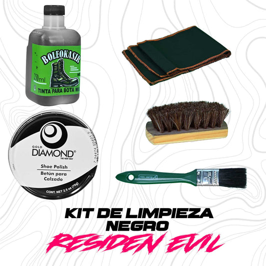 Kit limpiador de zapatos y botas RESIDEN EVIL