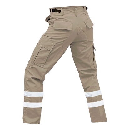 Pantalón Cargo Reflejante Paramedico Caqui