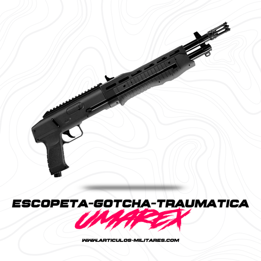 Escopeta De Defensa Personal T4E Caucho/Polvo-Pintura De cO2