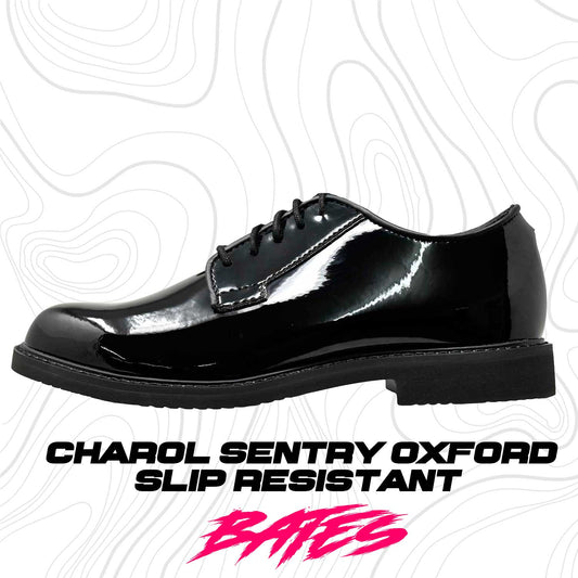 Zapato Policial Bates Charol Antiderrapante