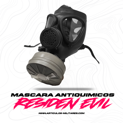Mascara Antigas USA Israelí M-15 Filtro Sellado 40mm
