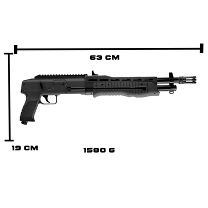 Kit Escopeta De Defensa Personal T4E Caucho/Polvo-Pintura De cO2