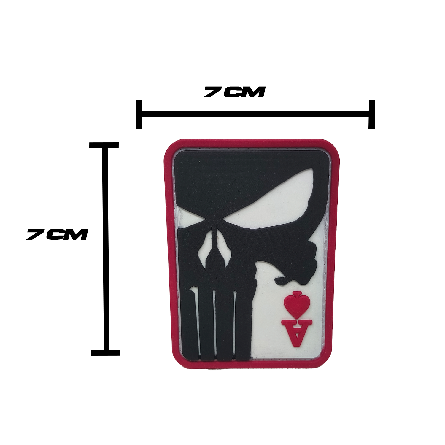 Parches Tacticos  De PVC Punisher