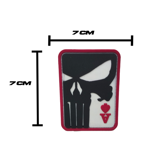 Parches Tacticos  De PVC Punisher