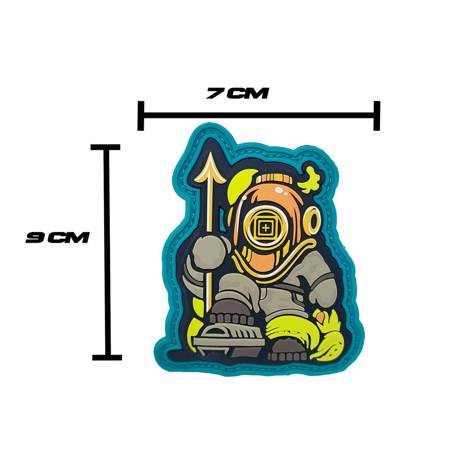 Parches Tacticos Originales 5.11 De Pvc Varios Diseños