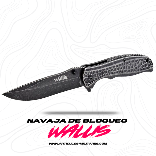 Navaja de bloqueo full metal wallis