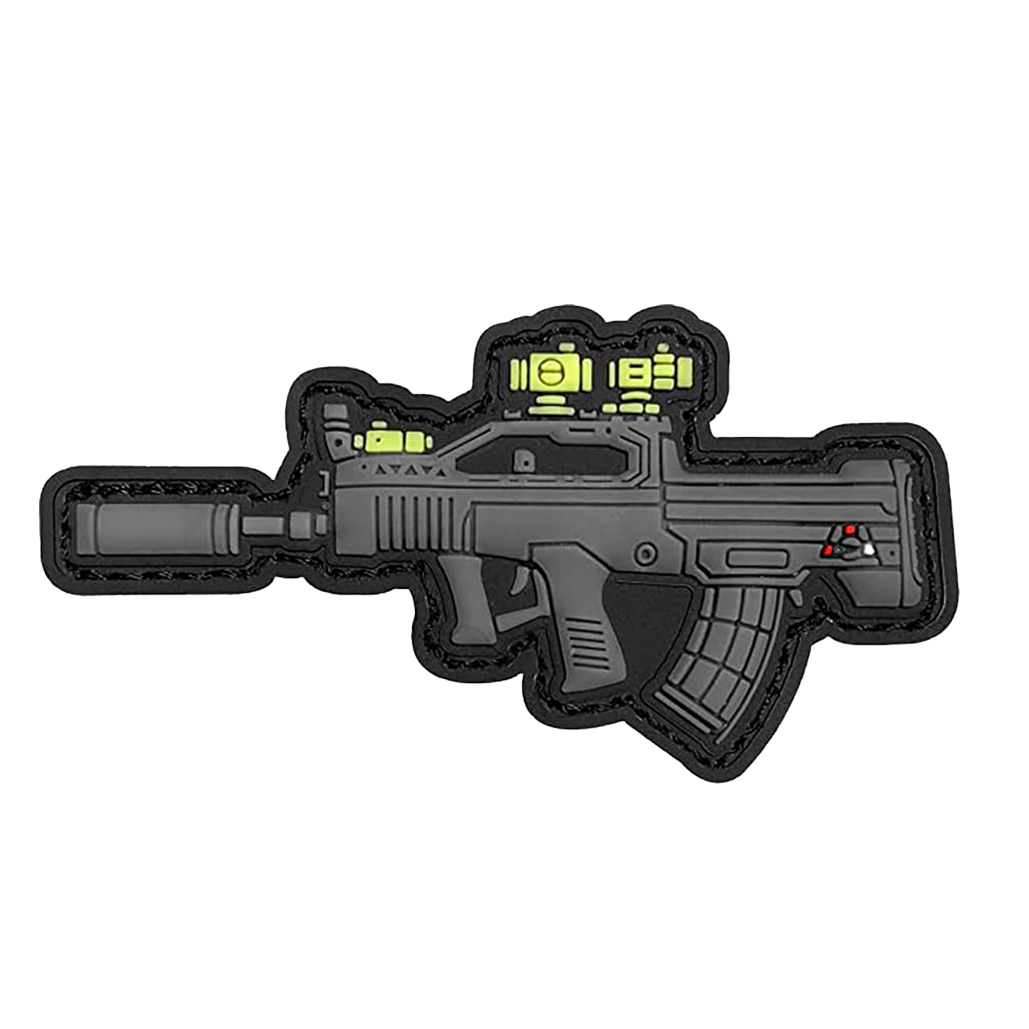 Parches Tacticos De armas De PVC