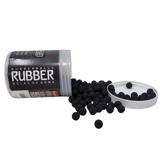 250 Municiones De Goma Calibre .50 Negras T4e Umarex