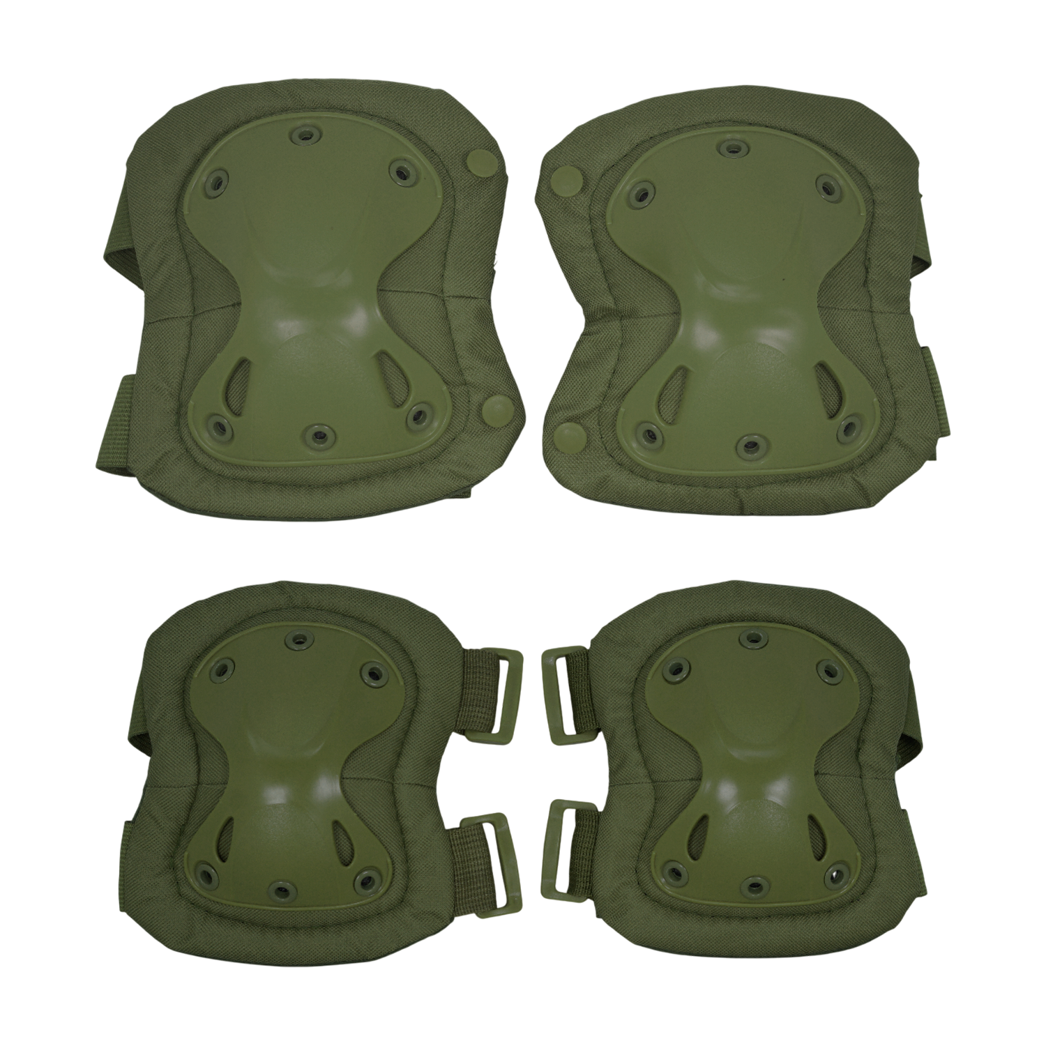 Par de Rodilleras y Coderas Militares ¡6 colores! Residen Evil Militaría