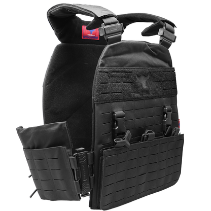 Chaleco Tactico Militar Asalto Tacbull Porta Placas