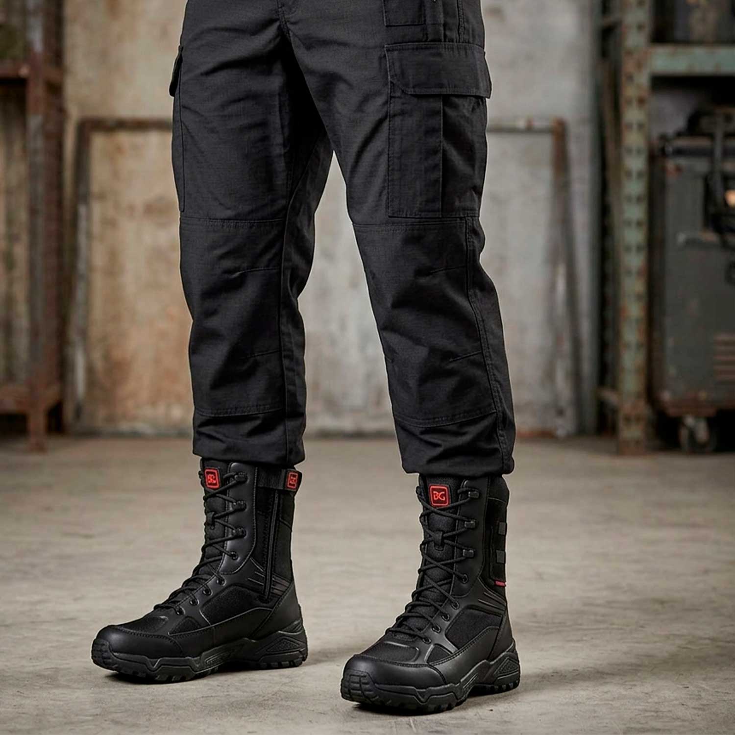 Botas Duty Gear Fortresss 4763 en Negro Duty Gear