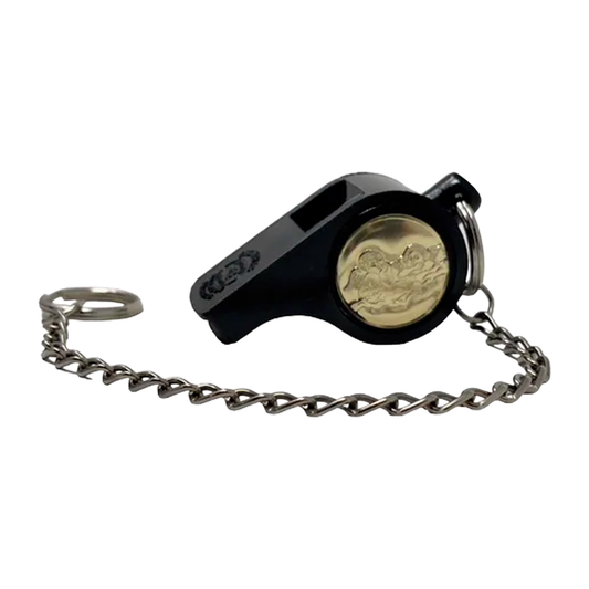 Silbato de Tránsito Baquelita con Cadena
