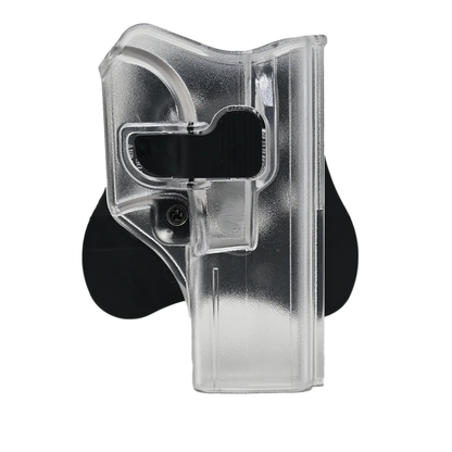Porta Arma Milfort Glock 17/19/22 Polimero Transparente