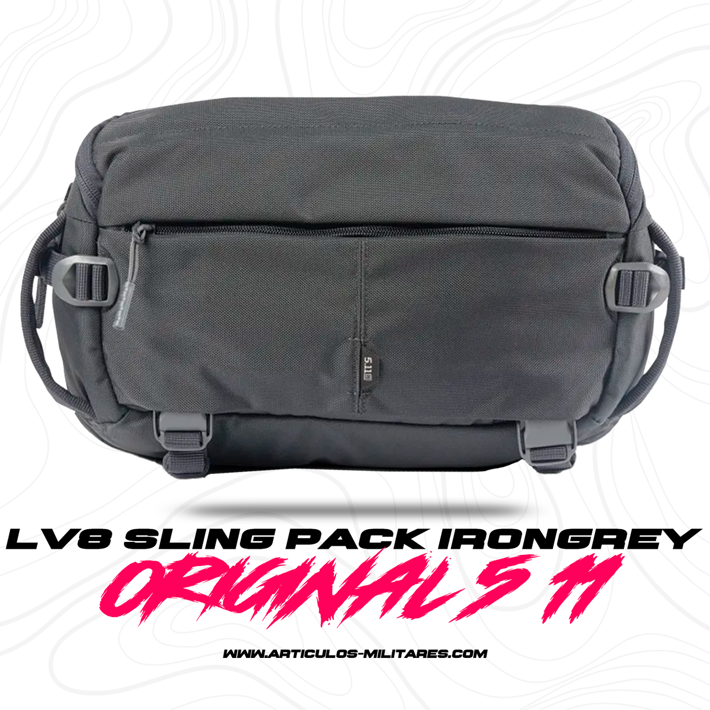 Mochila Cangurera Táctica Lv8  5.11 8 Litros