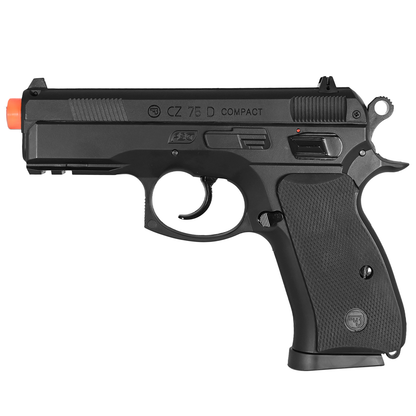Pistola De Airsoft Asg Cz-75d 6mm De Resorte Polimero Ligero