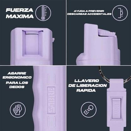 Gas Pimienta Spray Llavero 15 Gramos SABRE Sabre