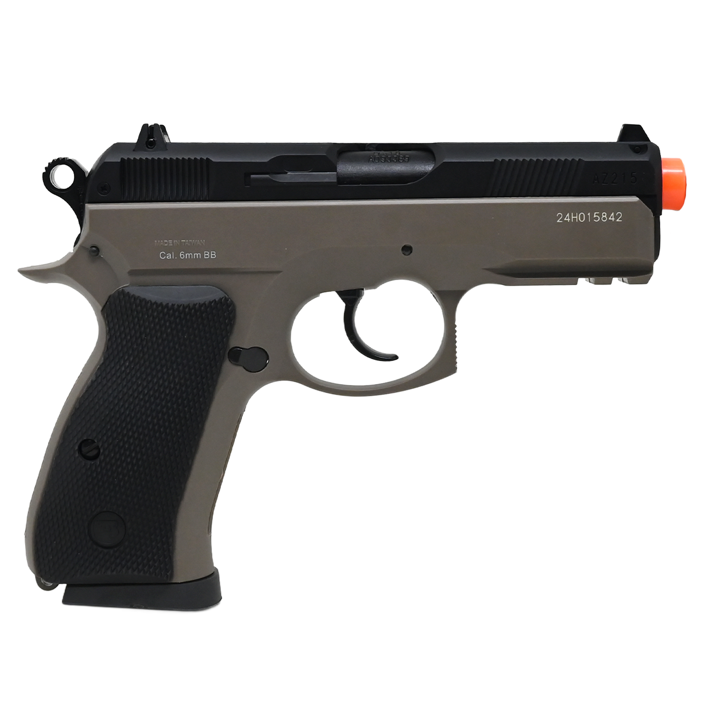 Pistola De Airsoft Asg Cz-75d 6mm De Resorte Polimero Ligero KIT