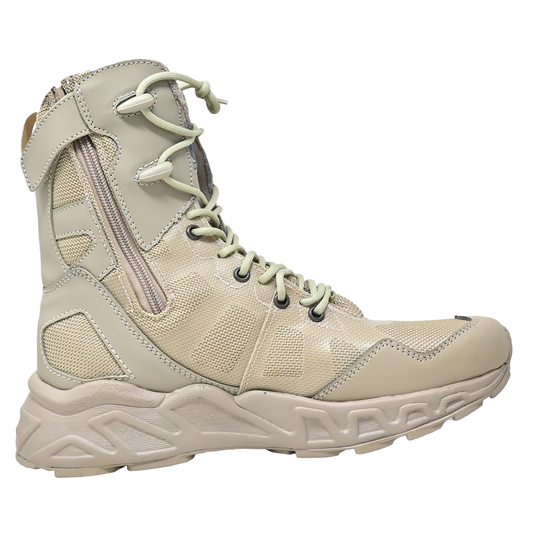 Botas Tácticas Caqui Militar Panther Antiderrapant Cierre