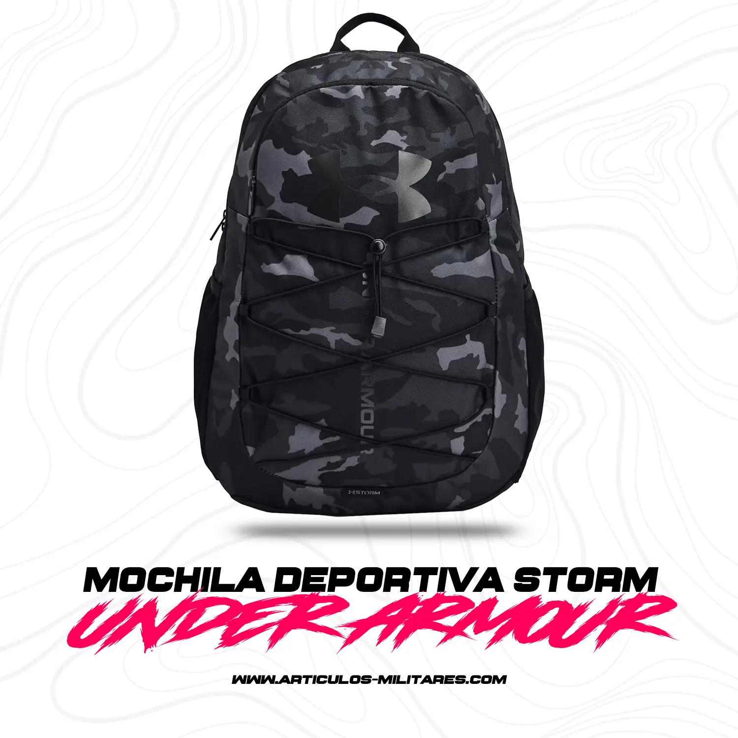 Mochila Escolar Deportiva Porta Laptop 26 Litros Storm