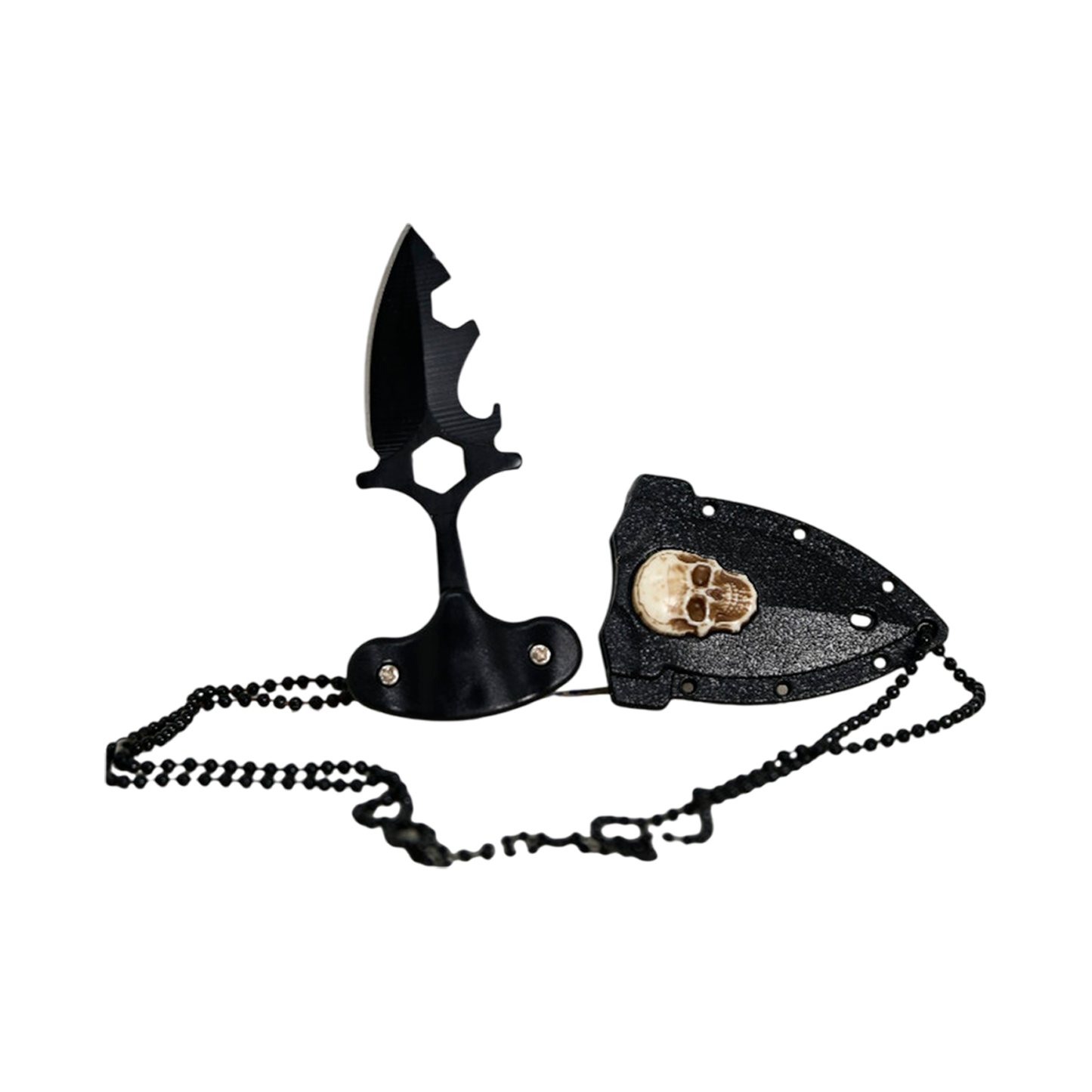 Daga Collar con Diseño de Calavera