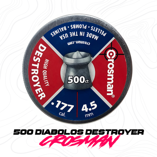 Diabolos Destroyer .177 Calibre 4.5mm 500 Pzas
