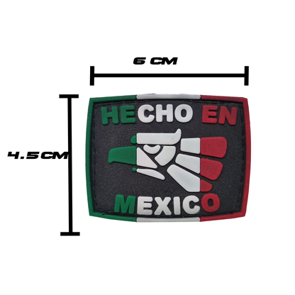 Parches Tacticos hecho en MEXICO De Pvc