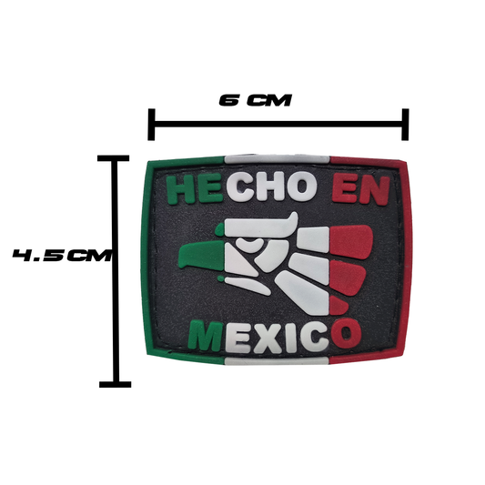 Parches Tacticos hecho en MEXICO De Pvc