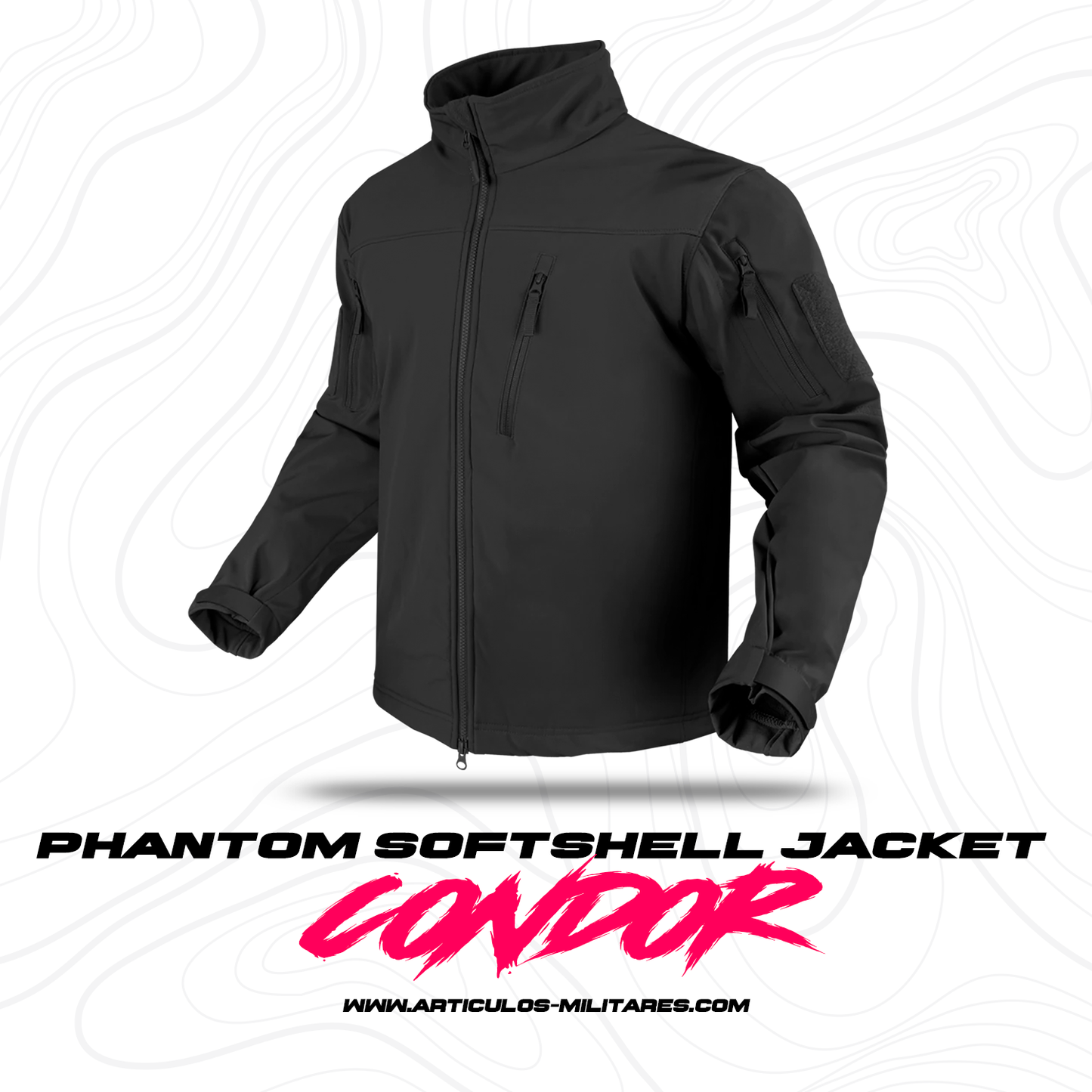 Chamarra Hombre Phantom  Condor Táctica